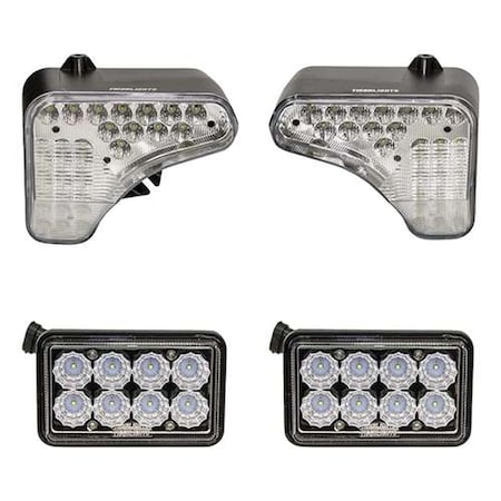 Aftermarket Complete Fits Bobcat M Series Skid Steer LED Light Kit 2636-KM